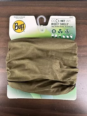 BUFF CoolNet UV + Insect Shield Multifunctional Headwear Military Green Adult • $14.50