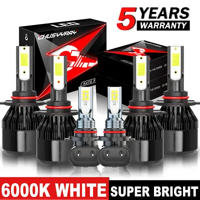 Fit Lexus GS300 1998-2004 6000K LED Headlights High Low & Fog Lights Bulbs Combo • $29.99