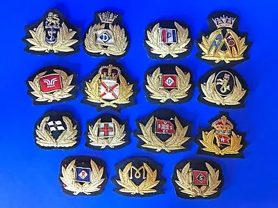 £13.49 • Buy A Selection Of Merchant Navy Officer's Bullion Cap Badges  *[MerNav]