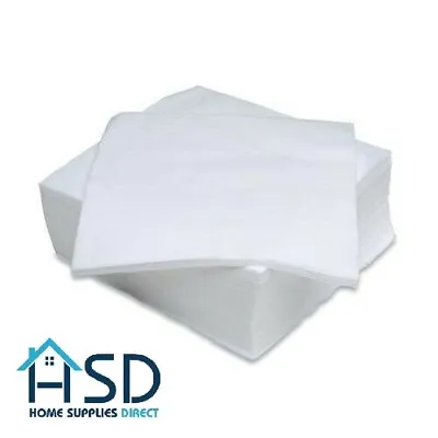 HSD White Lint Free Cloth Applying Oil Dye Wax Polish Dusting Cleaning 30 X 30cm • £2.99