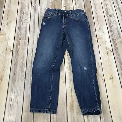 Girl’s Old Navy Distressed Jeans 6 Regular Boyfriend Skinny Style • $1.99