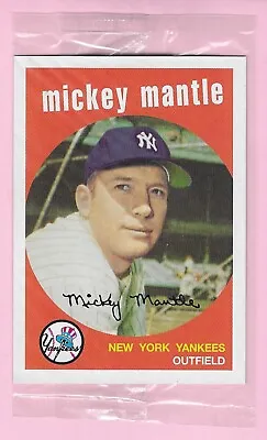 Mickey Mantle 2006 Topps Bazooka 1959 #10 Jumbo Reprint - Very Nice! • $39.99