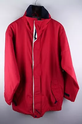 Gaastra Men Parka Jacket Casual Leisure Windproof Outdoor Red Size M • $50.47