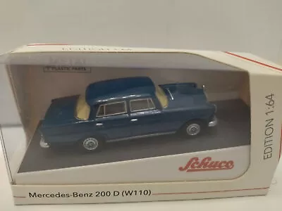 Mercedes-Benz W110 200 D REAR FIN BLUE 1:64 SCHUCO • $17.04