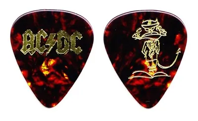 AC/DC Angus Young Signature Brown/Gold Guitar Pick - 2009 Black Ice Tour • $99.99