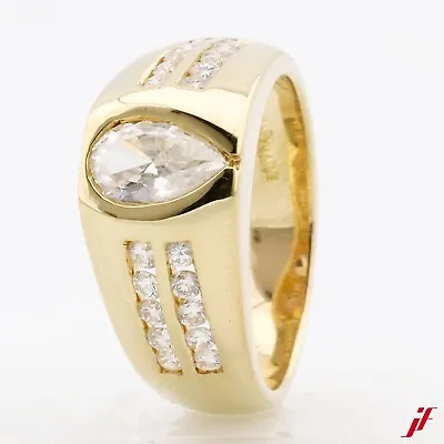£2348.32 • Buy Ring 18K Gold 7 Diamonds Approx. 1,2 CT H/Si Value = 4400 €49