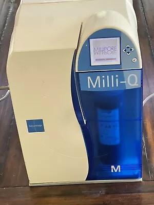 Millipore Milli-Q Advantage A10 Water Purification System W/ Power Adapter • $275