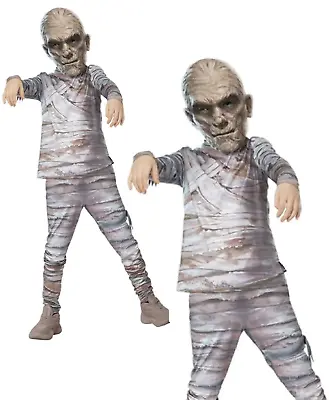 Universal Monsters Mummy Costume Kids Halloween Fancy Dress Outfit • £25.99