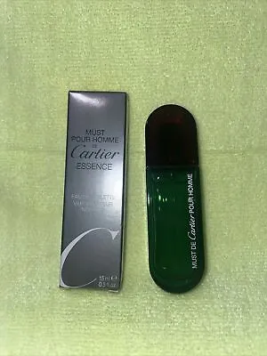 Cartier Must Pour Homme Essence .05oz EDT • $23