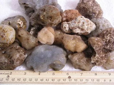 Agate Geode Mine Rough For Breaking 2-3  2 Pound Lot Free Priority Shipping • $24.99