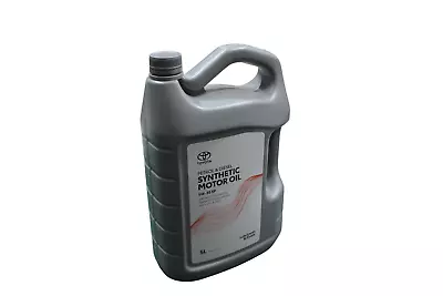 TOYOTA SYNTHETIC MOTOR OIL 5W-30 SP 5L BOTTLE X 4 PETROL DIESEL NEW GENUINE • $299