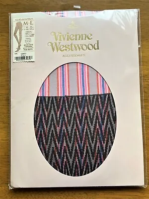 Vivienne Westwood Japan Pantyhose Stocking Tights Herringbone 40Denier Size M-L • $51.80