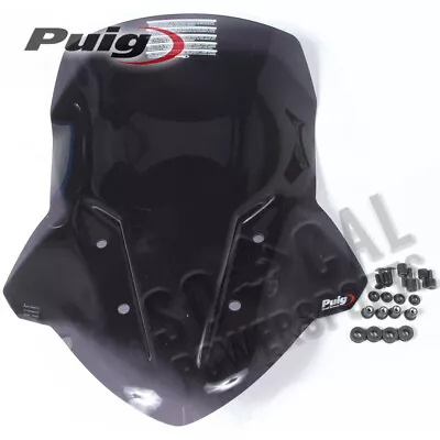 PUIG Windscreen Touring Series Dark Smoke Suzuki DL650 V-Strom XT (2015-2016) • $135.73