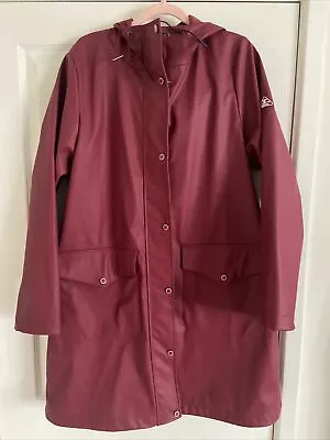 £68 • Buy Barbour Sandridge Showerproof  Jacket. Mulberry. UK12. New Without Tags.