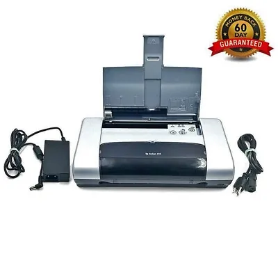 HP DeskJet 450 Mobile Inkjet Color Printer C8111A No Battery No INK W/ Adapter • $59.52