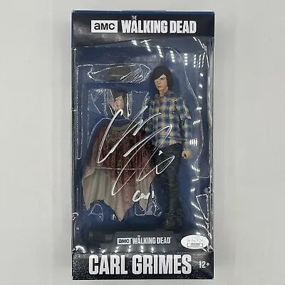 Chandler Riggs Signed McFARLANE TOYS AMC Walking Dead Carl Grimes Figure #15 JSA • $210
