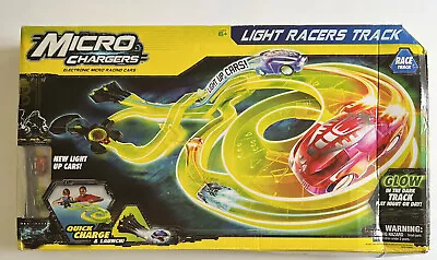 NEW OTHER Micro Chargers Light Racers Track — Glow In The Dark (27062-05-R1) • $99.99