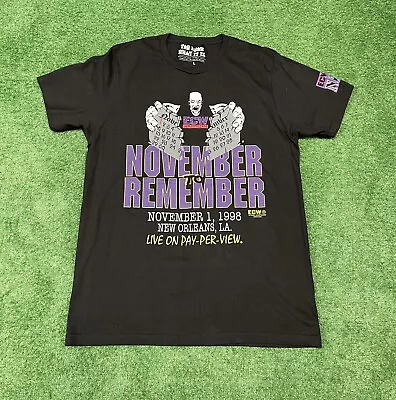 Vintage Reprint 1998 ECW November To Remember T Shirt Size Large Wrestling • $50