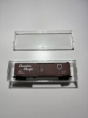 Micro-Trains 32170 N Scale 50’ Standard Boxcar Canadian Pacific #80275 Brown • $12.50