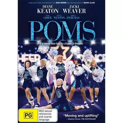 Poms Dvd Brand New & Sealed 2019 Release Free Post • $18.90