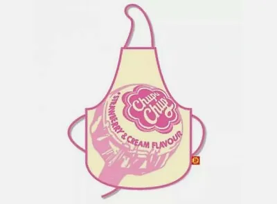 10 X Chupa Chups Lollipop Print Cotton Apron In Pink & Cream Kitchen RETRO  • £12.99