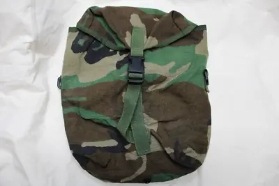 USGI US Military MOLLE SUSTAINMENT POUCH Rucksack Back Pack Woodland Camouflage • $14.95