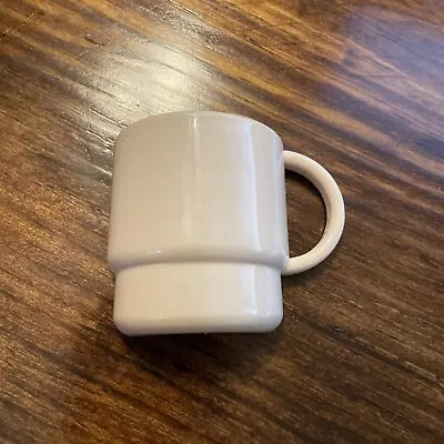 Vintage Tupperware Coffee Mug Magnet (Ivory) • $5