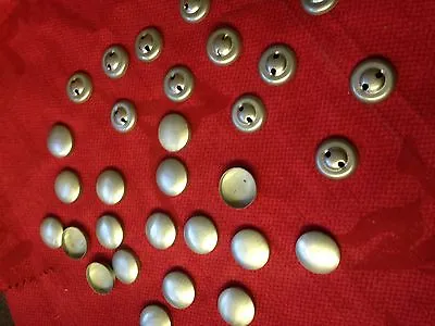 £3.99 • Buy Metal Buttons Blanks For Self Easy Cover Button Machine For Fabric/upholstery