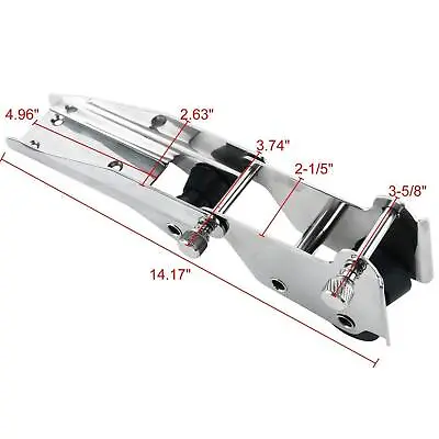 $29.69 • Buy 14  316 Stainless Steel Hinged/Pivoting Boat Double Bow Anchor Roller With Pins