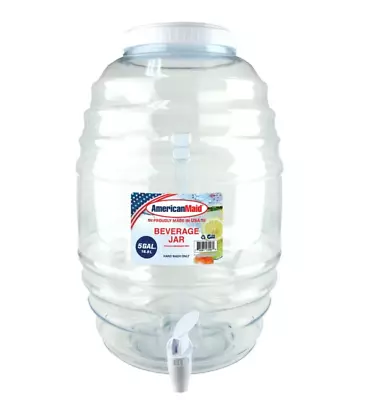 American Maid 5 Gallon Beverage Jar Vitrolero Juice Water Jar NEW.. • $15.90