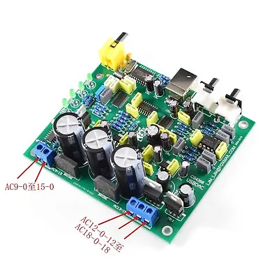 CS4398 DAC With USB Optical Fiber Coaxial 24bit/192K Amplifier Board • $33.20
