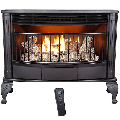 ProCom 25000 BTU Dual Fuel Ventless Fireplace With Programmable Remote Control • $549.99