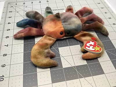 Ty Beanie Babies Claude The Crab Dob 9-3-96 Retired With Mini • $6.99