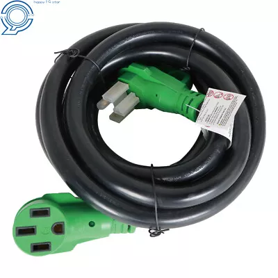 50 AMP 4 Prong NEMA 14-30P To NEMA 14-30R RV Extension Power Cord 15/25/30/50FT • $63.64