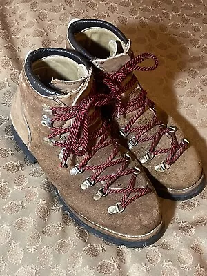 Vintage Dexter Suede Mountaineering Men’s Hiking Boots 11 1/2 M USA Blue Label • $175