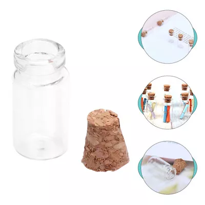  30 Pcs Clear Drifting Bottles Nail Decorations For Art Wishing Manicure • $8.39