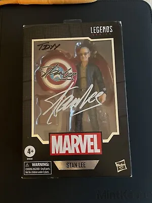Stan  The Man  Lee Marvel Legends 6 Inch Hasbro Figure NEW Boxed • £18