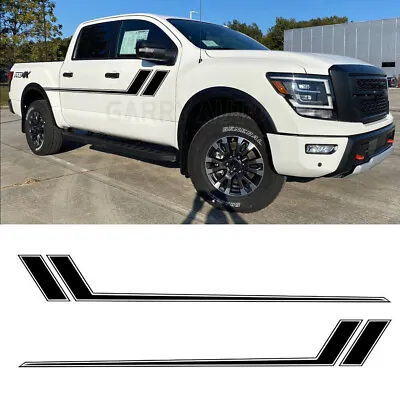 68'' Black Racing Sport Vinyl Sticker Stripe Graphic Side Body Door Fender Decal • $19.71