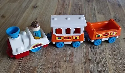 Vintage Matchbox Toys Live N Learn Little People Chuggy Chuffer Train Set 1970s • $16.17