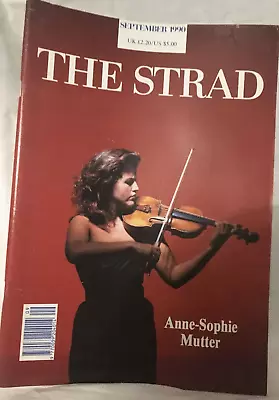 The Strad Magazine -  September 1990- Violin Strings - Anne Sophie Mutter • $12.79