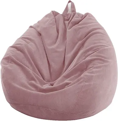 Chickwin Bean Bag Corduroy Without Filling Gaming Bean Bags Chair For Adult Kid • £18.98