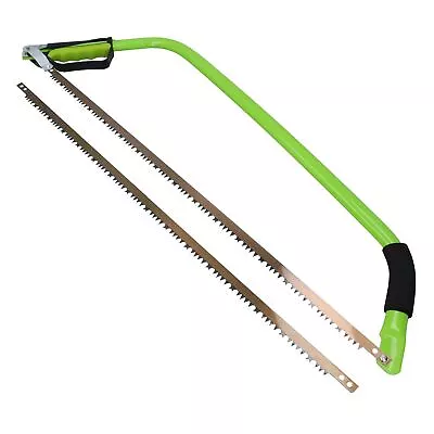 £10.97 • Buy 30” Heavy Duty Bow Saw Tree Wood Log Cutter With Optional Spare Blades
