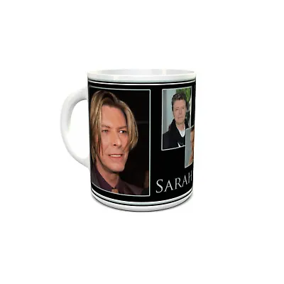 David Bowie Personalised Mug Brand New Great Unique Gift Free UK Shipping • £10.50