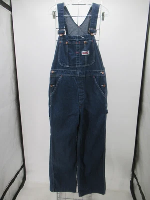 £15.34 • Buy A8565 VTG Women's Big Mac Bib Denim Painters Overalls Size 2