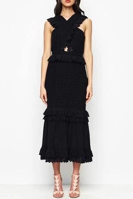 $125 • Buy Alice McCall Everything She Wants Black Dress Size 6 Paid $450