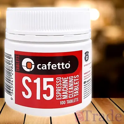 Cafetto S15 100x Espresso Coffee Machine Cleaning Tablets - Automatic Cleaner • $23.90