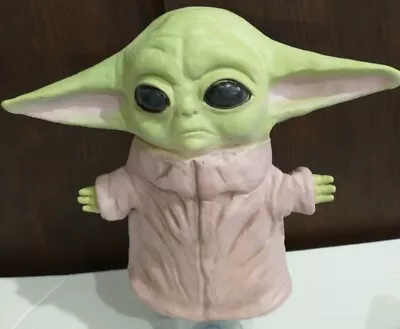 Star Wars The Mandalorian Baby Yoda Rubber Hand Puppet 9” Toy Figure Jedi  • $11.99