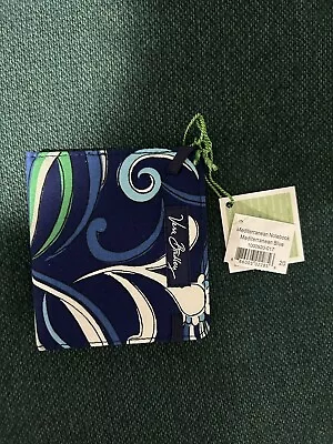 Vera Bradley Mediterranean Blue Notebook New Free Shipping • $10.95