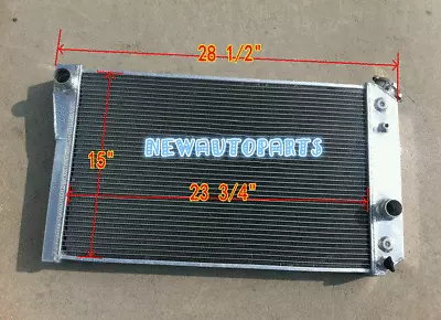 3 Row All Aluminum Radiator For 1984-1990 Chevy Corvette/S10 V8 Conversion AT/MT • $135