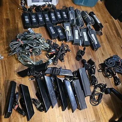 Lot Of 17 Genuine Microsoft XBOX 360 AC Adapter Power Supply OEM + KINECTS +MORE • $250